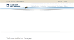 Desktop Screenshot of marinapapagayo.com